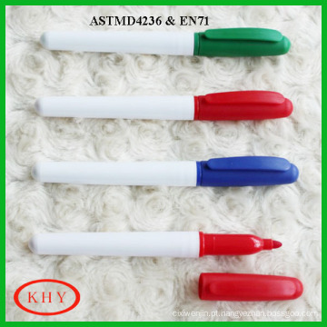 Vibrant colors high quality erasable ink easy wipe marker